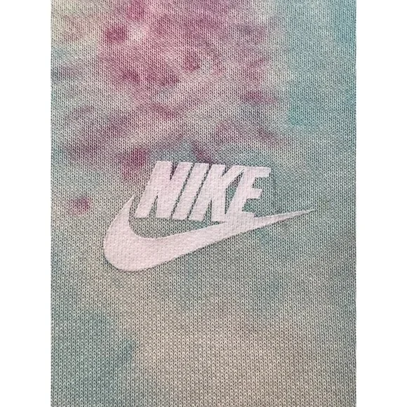 Nike hoodie sweater womens 2x tye dye blue - Picture 5 of 10